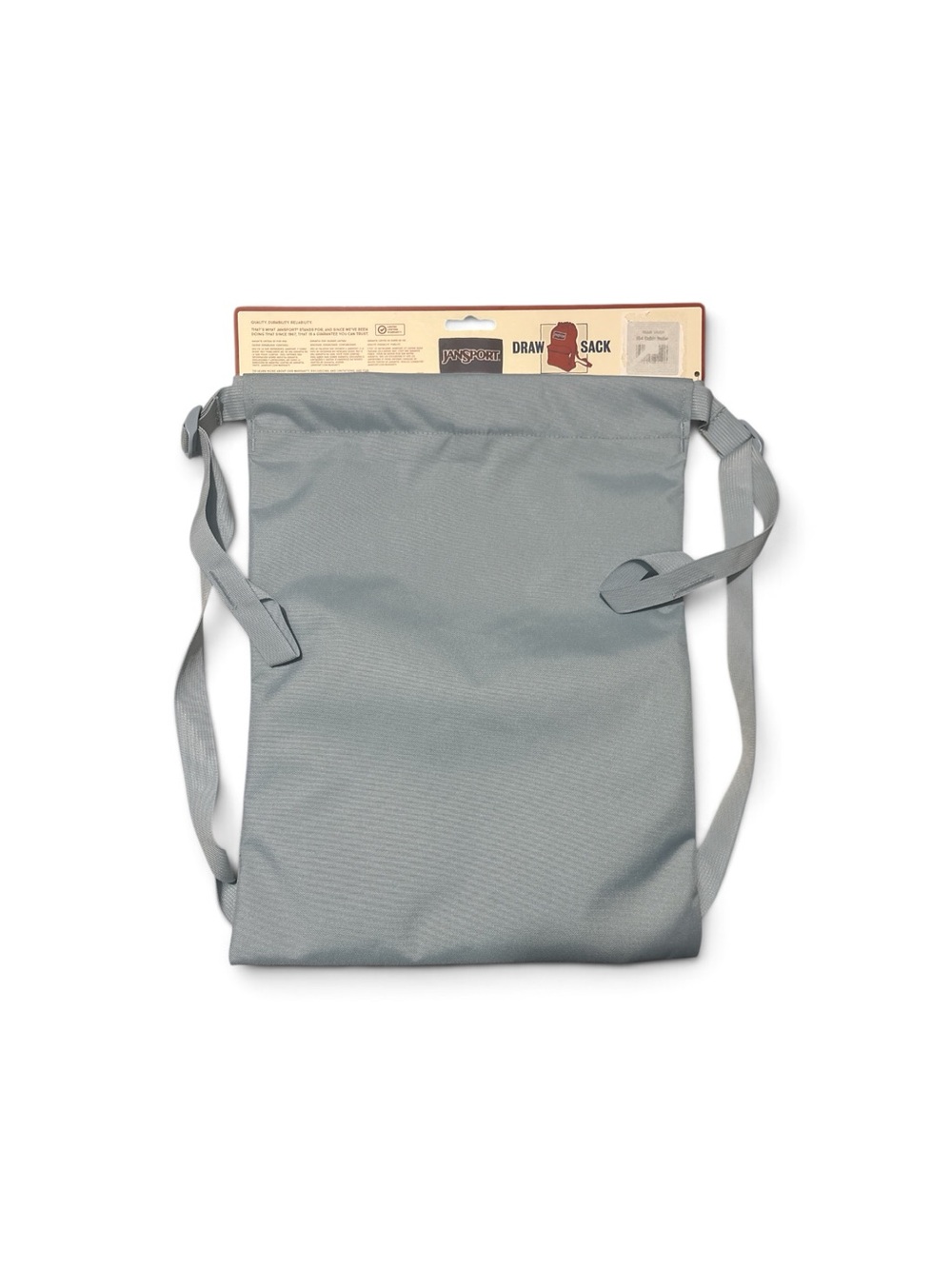 JanSport Light Blue Drawstring Backpack - Picture 3 of 5